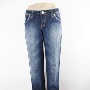 Coogi Jeans Game Over Straight Leg 9 10 (30 X 32) Women’s Denim Jeans Dark Wash